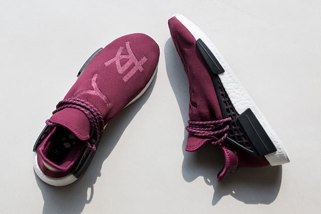 adidas nmd pharrell hu friends and family burgundy