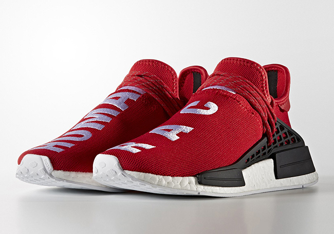 red human race black letters