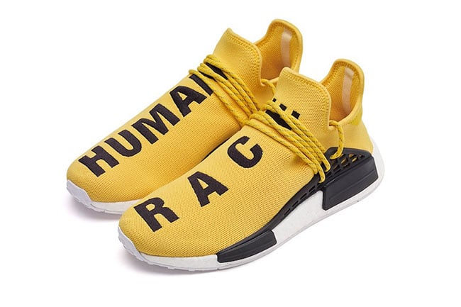 Pharrell adidas NMD Human Race Yellow Release