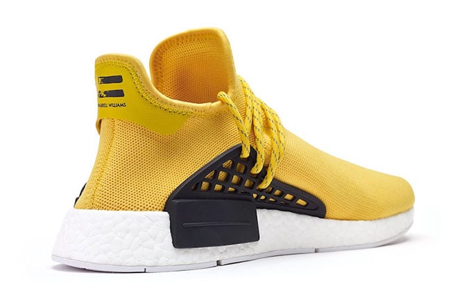 Pharrell adidas NMD Human Race Yellow Release