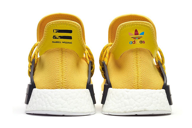 Pharrell adidas NMD Human Race Yellow Release