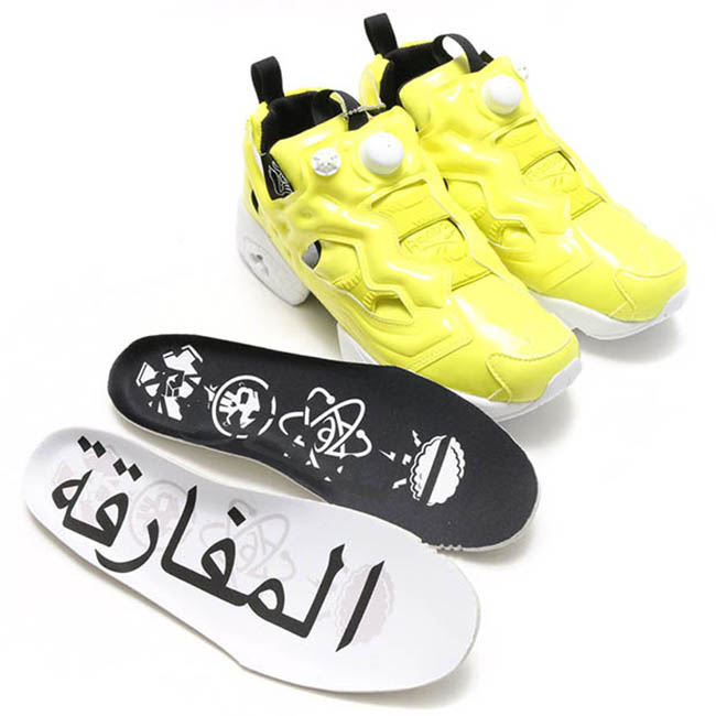 Reebok Insta Pump Fury Glossy Yellow