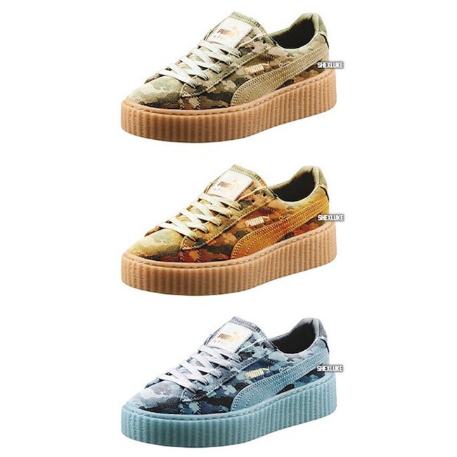 Rihanna Puma Creeper Camo