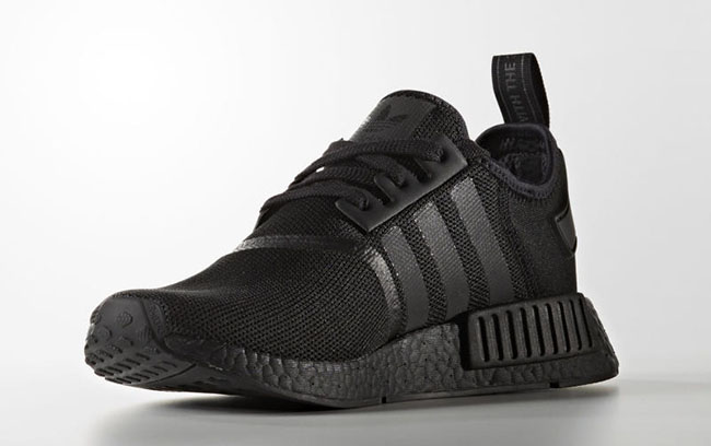 all black nmds women's