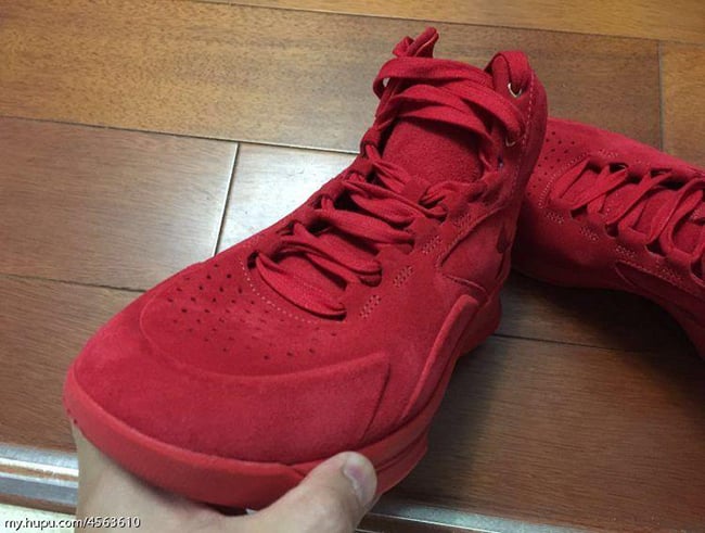 Under Armour Curry Lux Red Suede