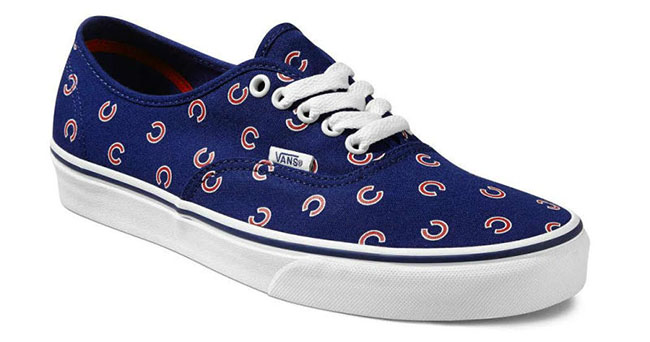 cubs shoes vans