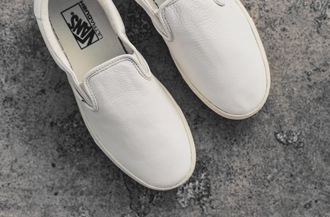 Vans Leather Slip-On 59 Cup Whisper 