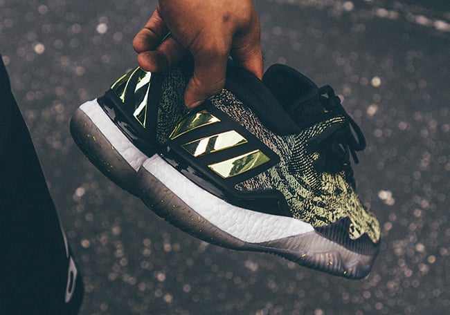 adidas Crazylight Boost 2016 Harden Black Gold