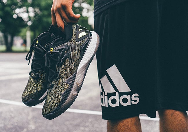 James Harden’s adidas Crazylight Boost 2016 ‘Black Gold’ PE Unveiled