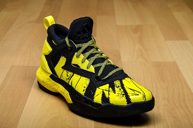 adidas D Lillard 2 Black Yellow