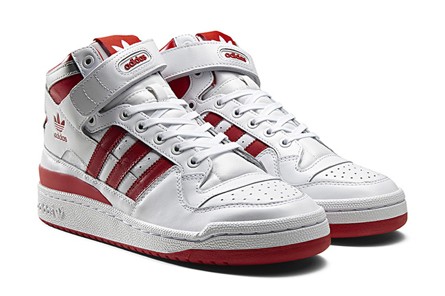 adidas forum mid rs red