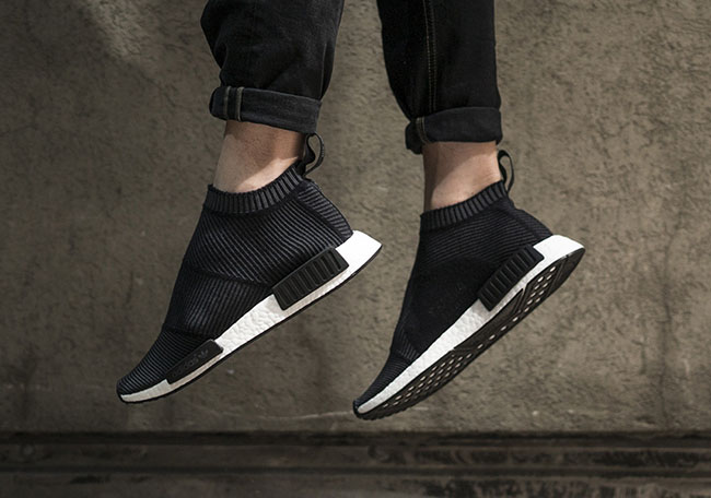 adidas NMD City Sock Core Black On Feet