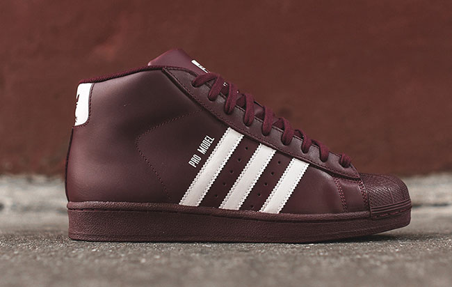 adidas Pro Model Burgundy