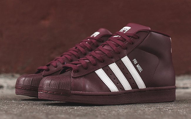 maroon adidas high tops