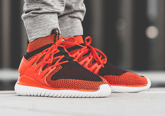 adidas Tubular Nova Primeknit Chili Red