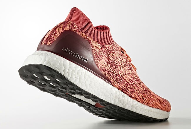 adidas Ultra Boost Uncaged Solar Red Orange Burgundy