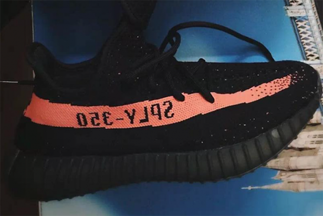 First Look: adidas Yeezy 350 Boost V2 ‘Red Stripe’