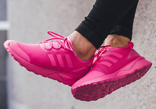 adidas flux womens pink