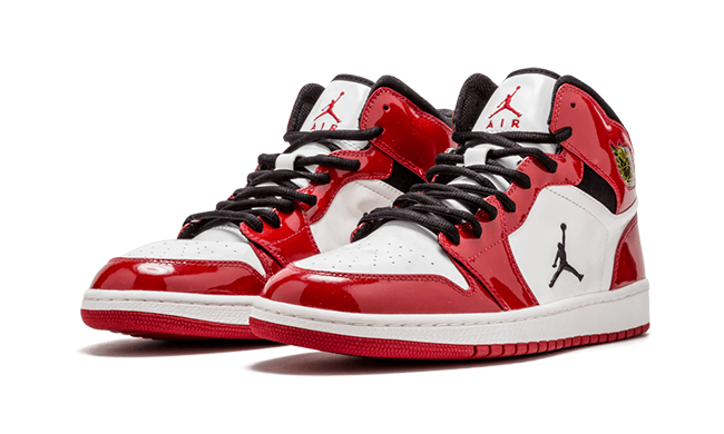 Air Jordan 1 Swooshless Patent Sample