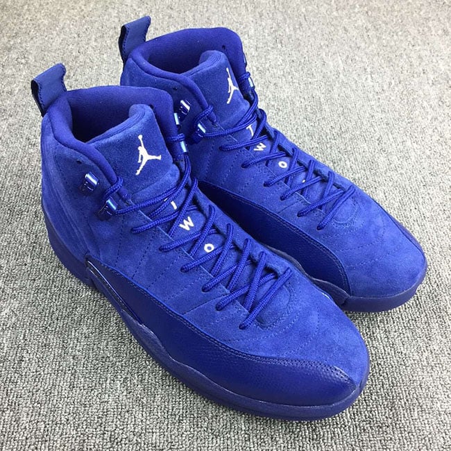 retro 12 suede