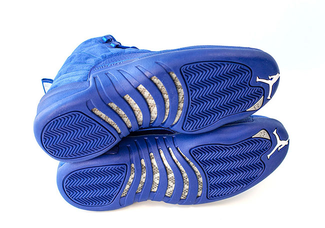 Air Jordan 12 Premium Deep Royal Blue Release Suede