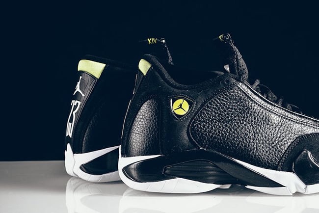 Air Jordan 14 Indiglo Vivid Green Black