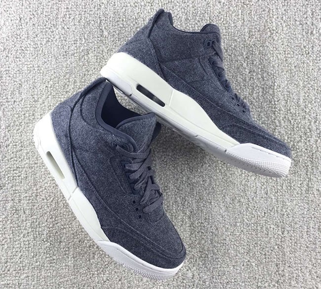 wool jordan 3s