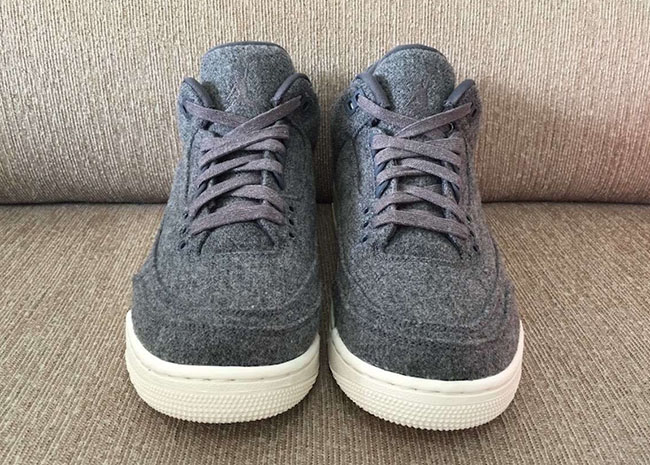 Air Jordan 3 Retro Wool Dark Grey