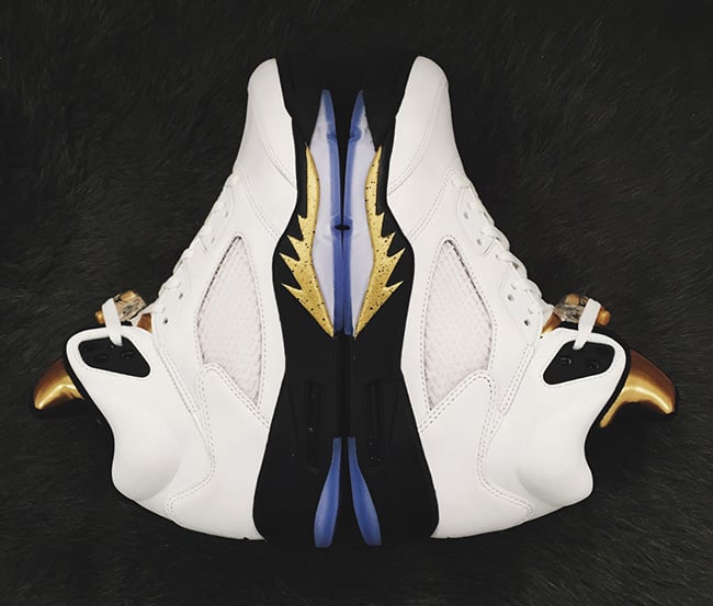 Air Jordan 5 Gold Tongue