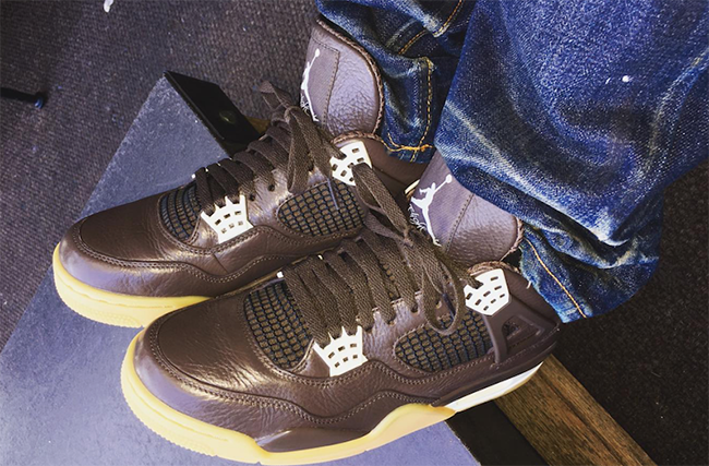 Anthony Hamilton Air Jordan 4 Chocolate