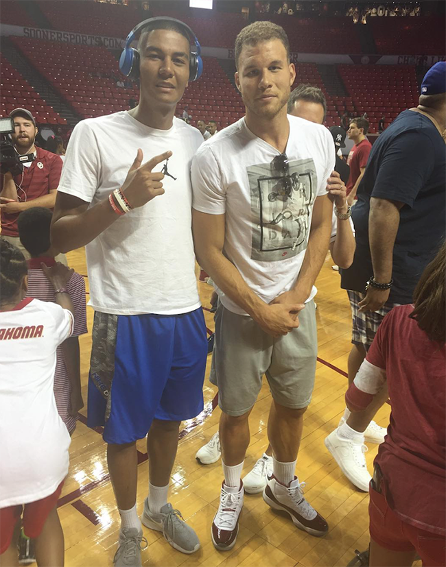 Blake Griffin Air Jordan 11 Sooners