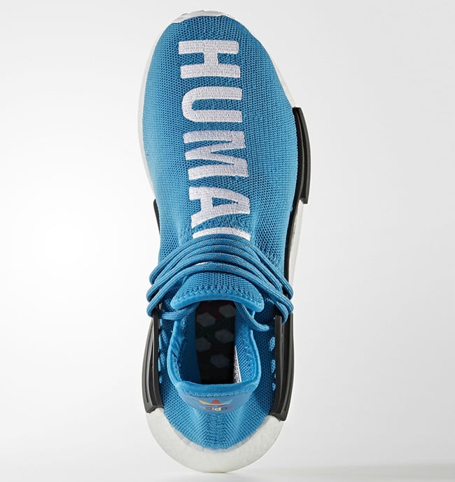 adidas blue human race