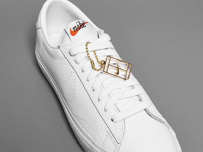 fragment design x Nike Tennis Classic Triple White