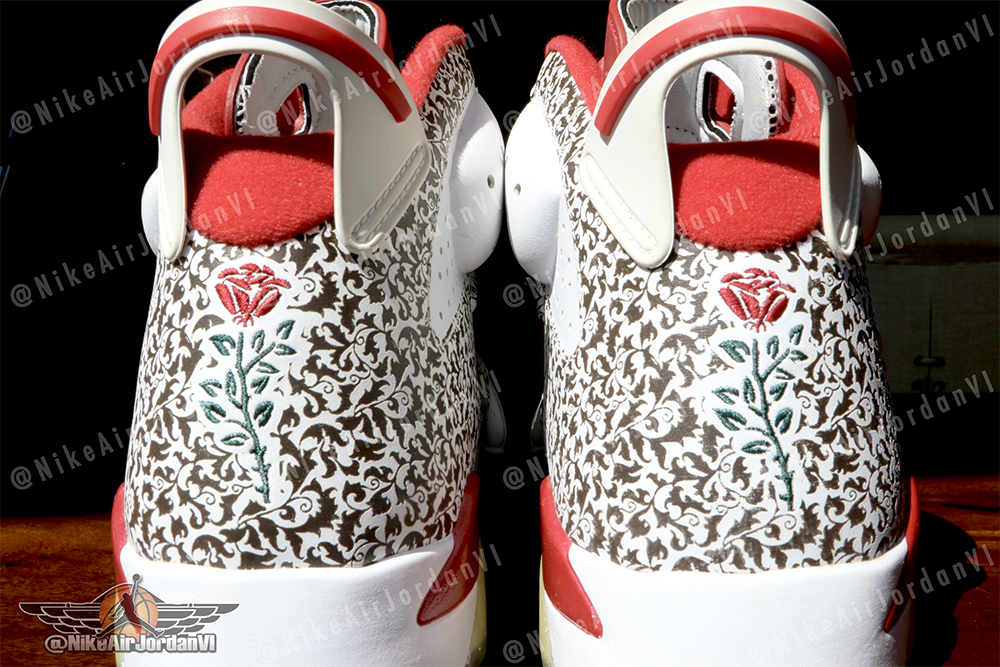 Kanye West Air Jordan 6 Donda West Roses Sample