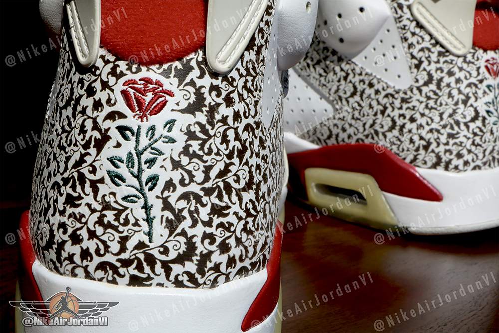 Kanye West Air Jordan 6 Donda West Roses Sample