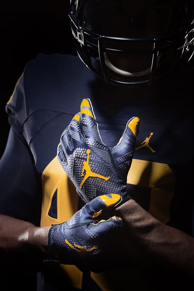 Michigan Air Jordan Football Uniforms