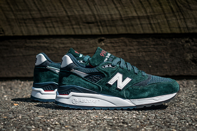 new balance 998 green suede - 63 