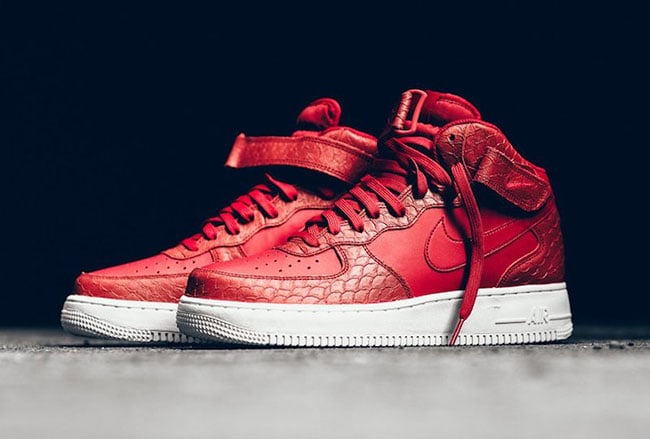 Nike Air Force 1 Mid ‘Red Python’