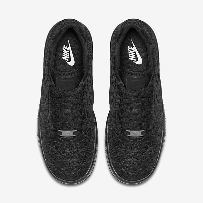 Nike Air Force 1 Upstep SE Triple Black