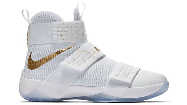 Nike Basketball LeBron Soldier 10 Gold Medal