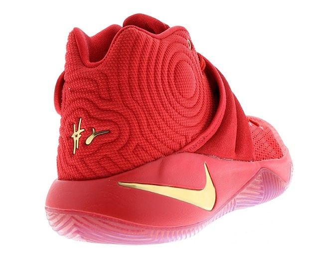 Nike Kyrie 2 Gold Medal Red Gold