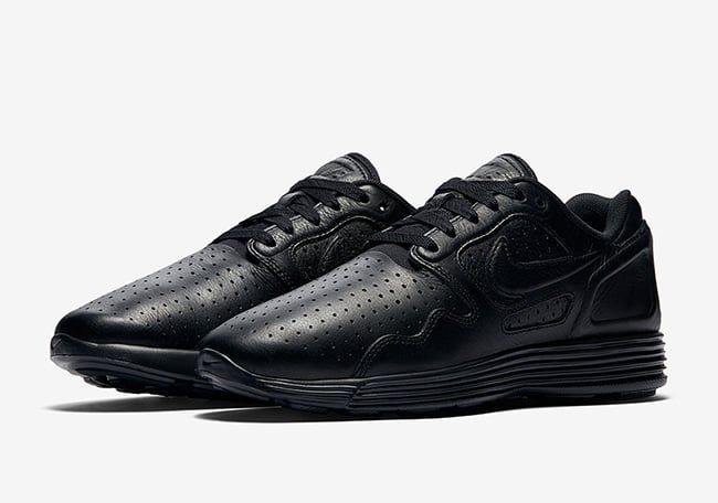 Nike Lunar Flow Leather Triple Black