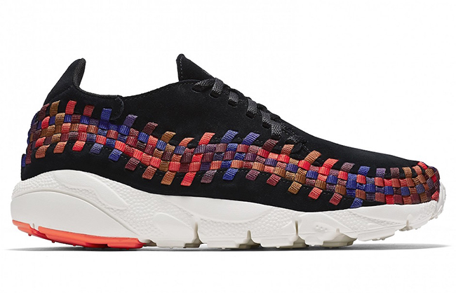 NikeLab Air Footscape Woven Rainbow Black