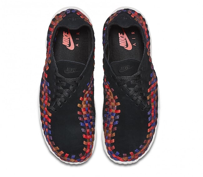 NikeLab Air Footscape Woven Rainbow Black