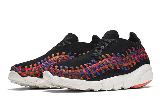 NikeLab Air Footscape Woven Rainbow Black