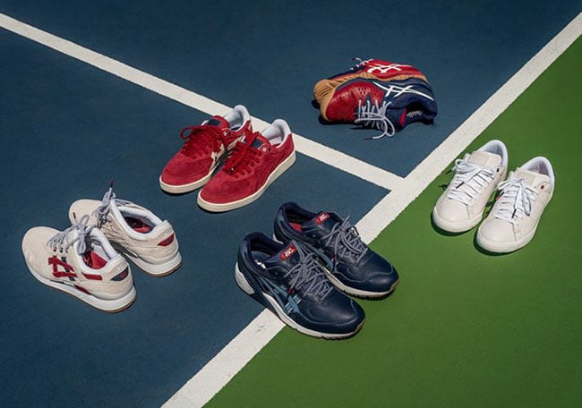 Detailed Look of the Packer Shoes x Asics x Michell Ness ‘Game. Set. Match.’ Collection