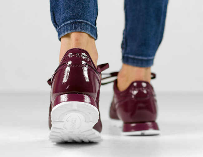 Reebok Classic Leather Matte Shine Maroon