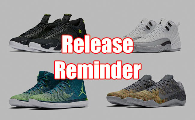 Sneakers Release August 11 13 2016