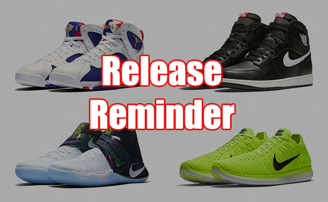 Sneakers Release August 4 8 2016