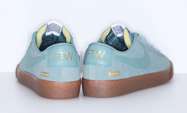 Supreme Nike SB Blazer Low GT Teal